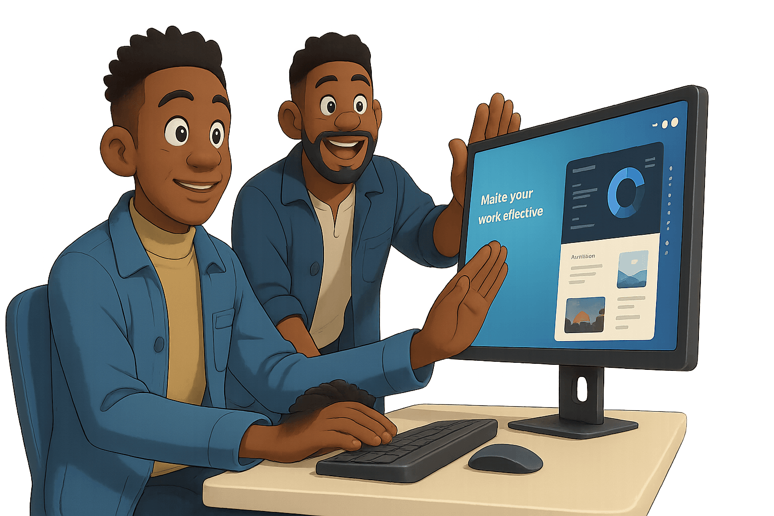 Illustration site web